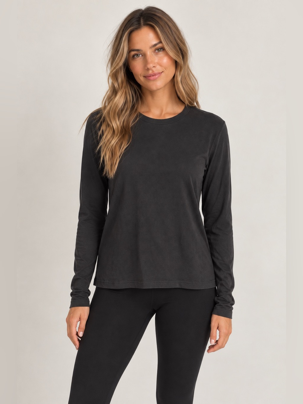 SKIMS Relaxed Tees Long Sleeve T-Shirt